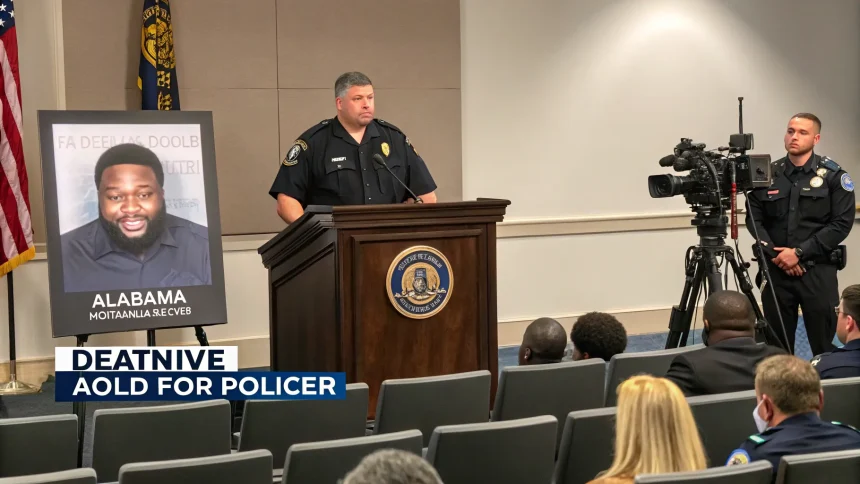 alabama police handcuffed death