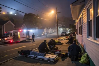 carbon monoxide leak fallriver