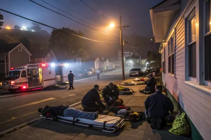 carbon monoxide leak fallriver