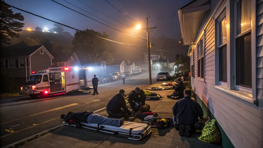 carbon monoxide leak fallriver