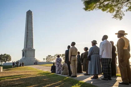 descendants slave ship memorial