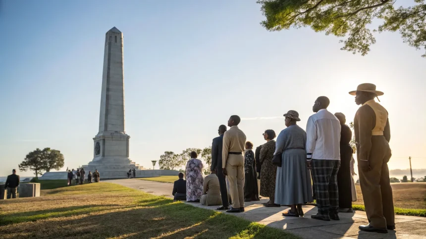 descendants slave ship memorial