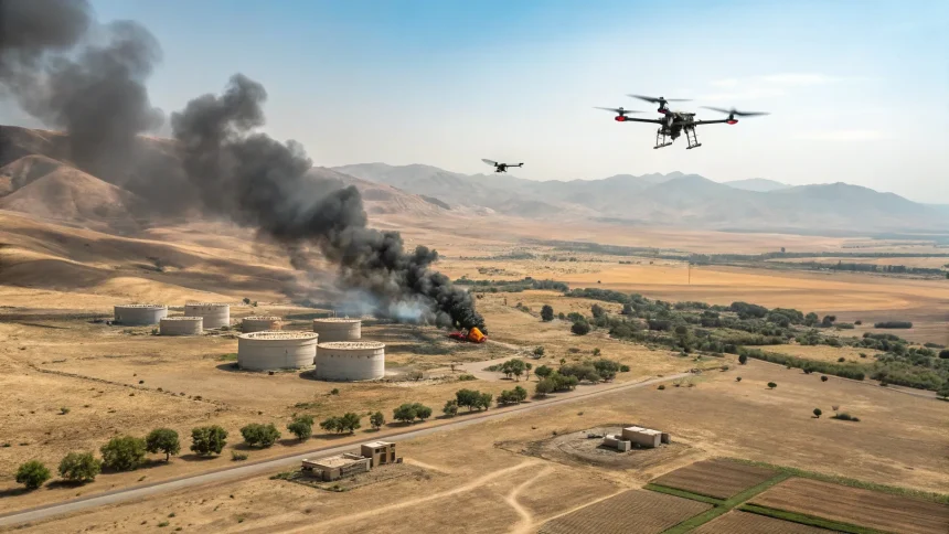 drone strikes kurdistan region