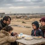 food shortage palestinian territory
