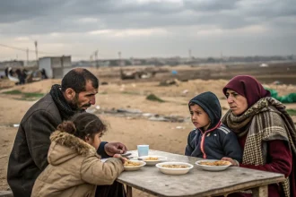 food shortage palestinian territory