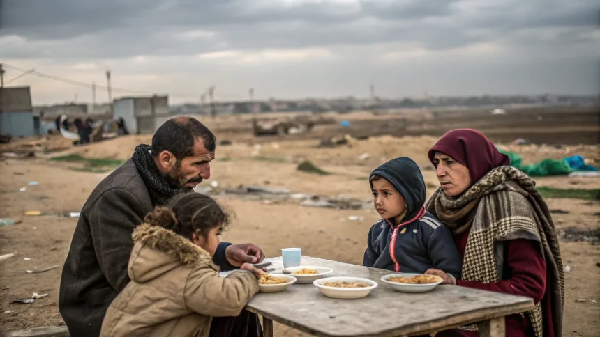 food shortage palestinian territory