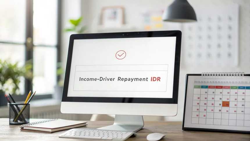income driven repayment applications