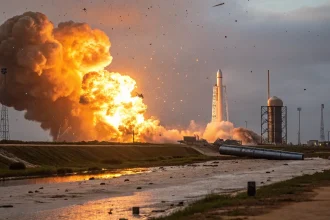 spacex rocket explosion