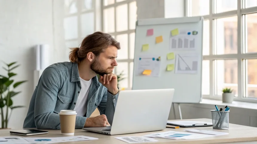 startup founder detects performance