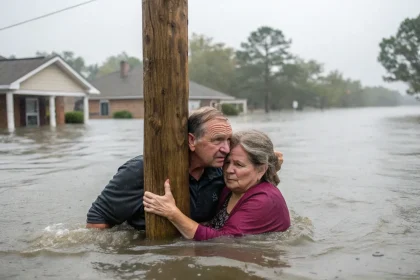 texas couple survives flood