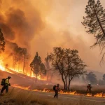 california wildfire largest year