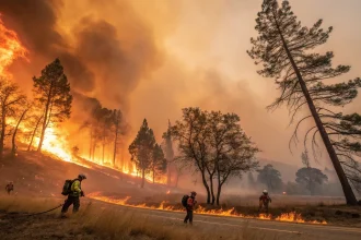 california wildfire largest year