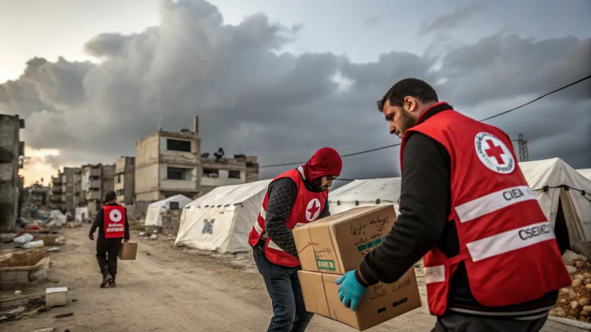 gaza humanitarian aid challenges