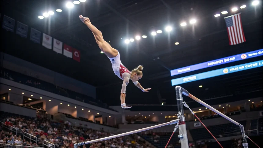 gymnastics championship opens door