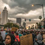 immigration crackdown sparks protests