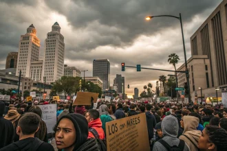 immigration crackdown sparks protests