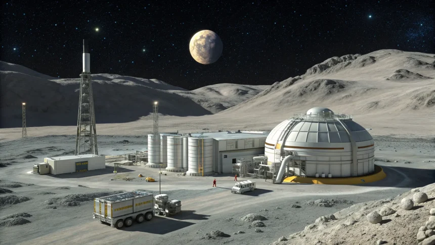 lunar nuclear reactor