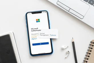 microsoft authenticator password management