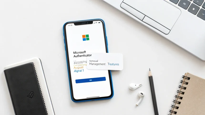 microsoft authenticator password management