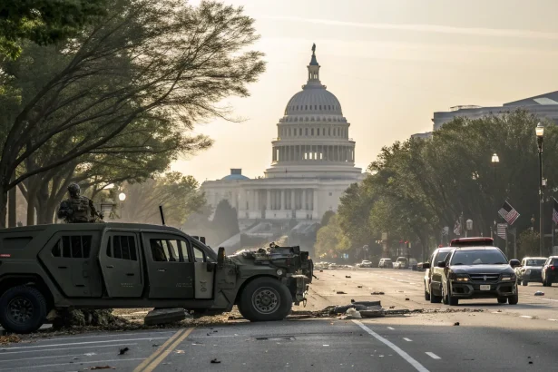 national guard vehicle crashes
