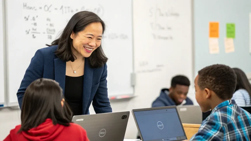 teacher engagement math platform