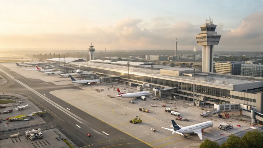 brussels airport faces flight disruptions strike
