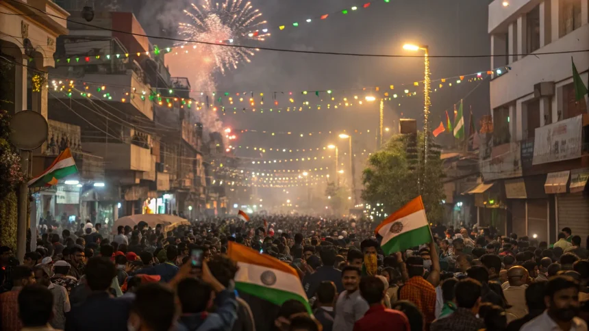 cricket fever sweeps india after victory