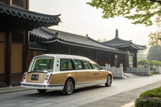 electric hearses asia green