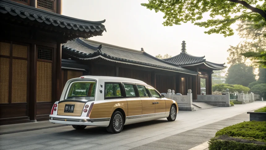 electric hearses asia green