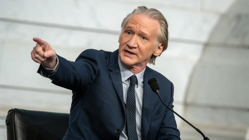 maher criticizes trump return television