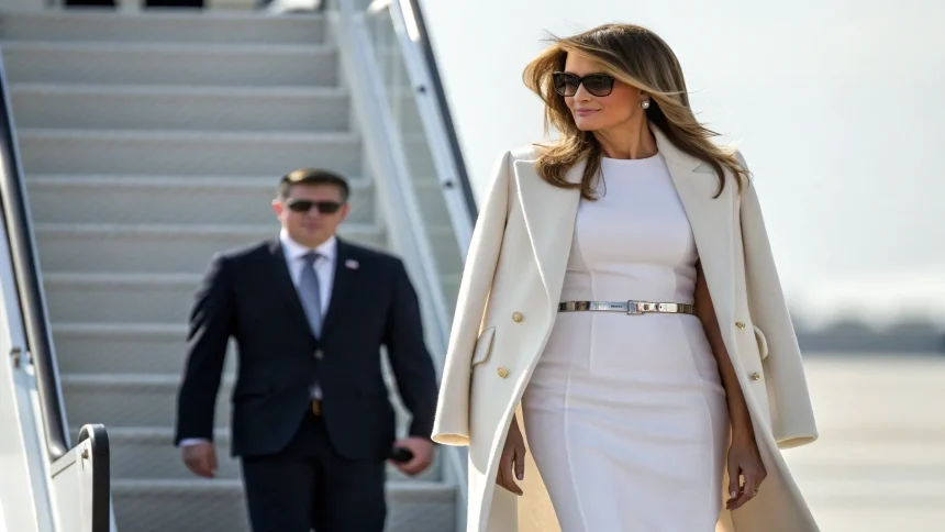 melania trump fashion choices scrutiny