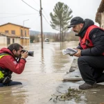spanish photographer flood volunteer portraits