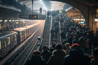transit disruptions hit city