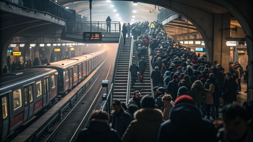 transit disruptions hit city