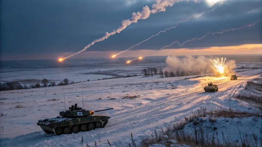 ukraine launches deep strike russian territory