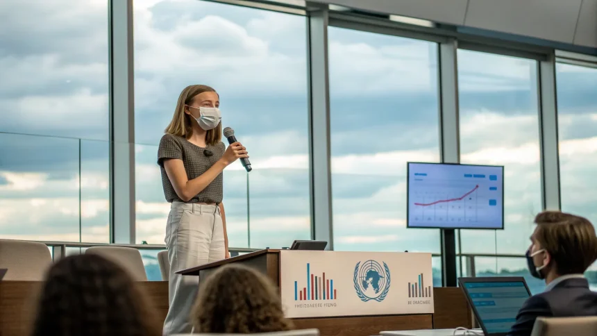 violet affleck advocates mask mandates un