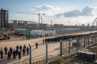 workers detained georgia site
