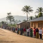 cameroon votes oldest president seeks term