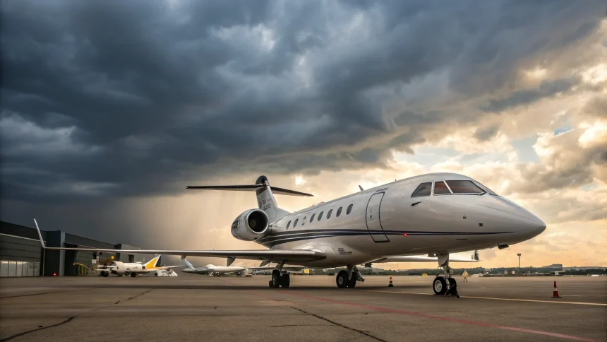 dassault aviation falcon jet orders low