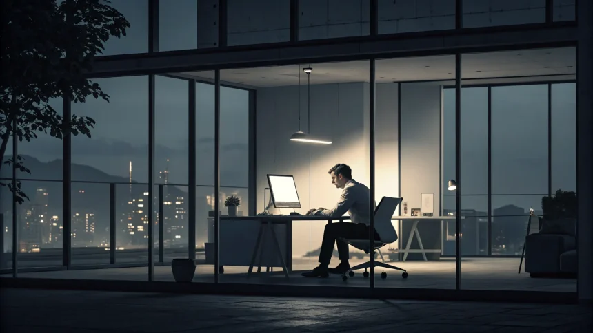 entrepreneurs work every waking minute