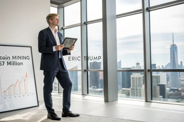 eric trump bitcoin mining venture valued