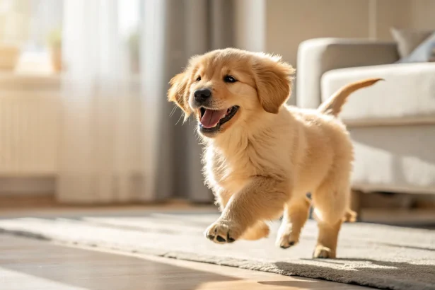 golden retriever breaks social media cycle