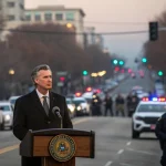 governor condemns federal agents street clashes