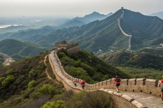 great wall china race india