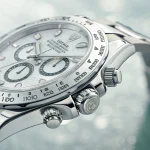 rolex breaks tradition platinum daytona watch