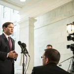 rubio rejects policy shift israel trip