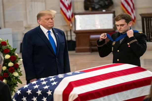 trump awards medal freedom charlie kirk
