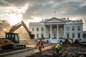 white house east wing demolition begins