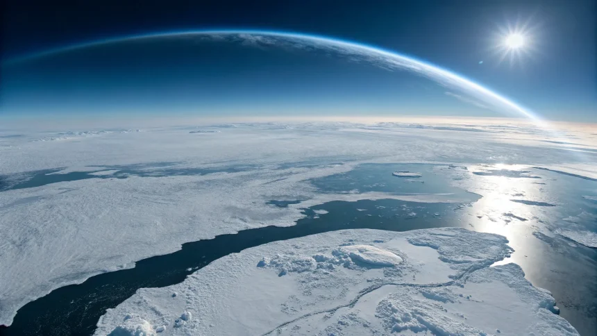 antarctic ozone hole shrinks year