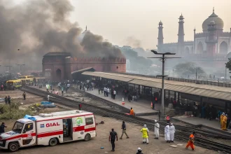 delhi metro station deadly blast
